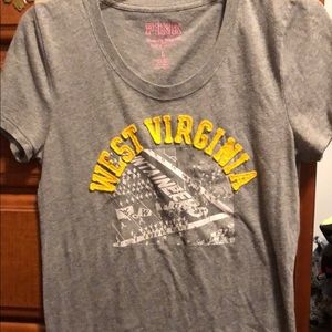 Large Pink WVU Shirt